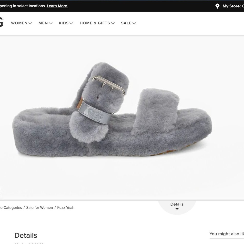 NWOT Ugg Fuzz Yeah Slippers